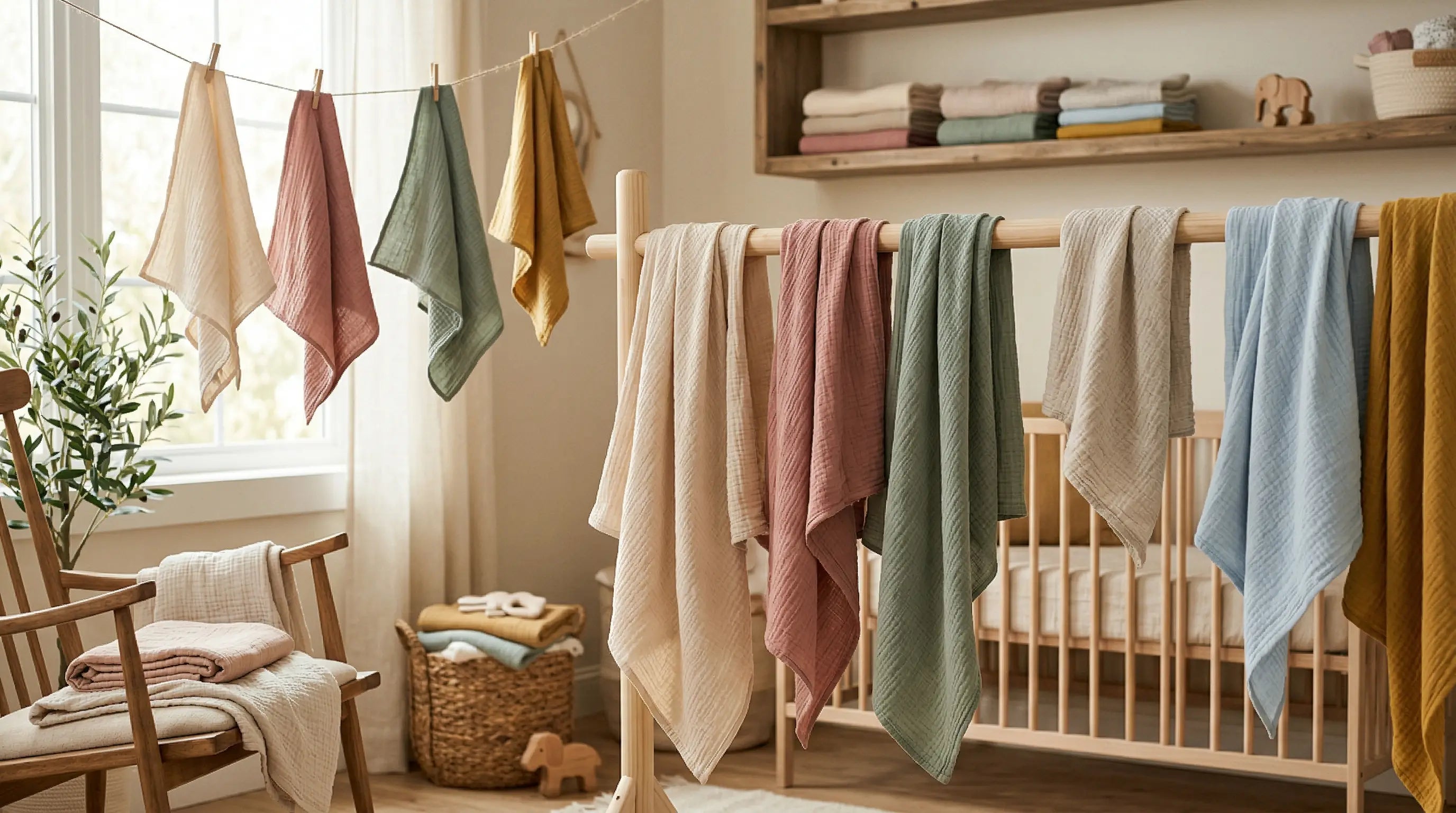 Jakie pieluszki muślinowe wybrać dla noworodka i niemowlęcia | Plumeri