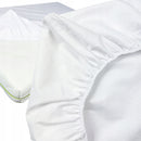 Prześcieradło z gumką 60x120 100% Bawełna Białe przescieradlo do łóżeczka