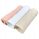 Pieluszki muślinowe duże Plumeri 3x 70×70 cm - większy rozmiar, komfort