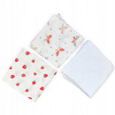 Plumeri Pieluszki muślinowe zestaw kolorów 3 szt. 70x70 cm