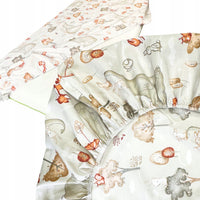 Prześcieradło z gumką 60x120 100% Bawełna przescieradlo do łóżeczka