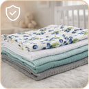 Plumeri Pieluszki muślinowe zestaw kolorów 10 szt. 30x30 cm