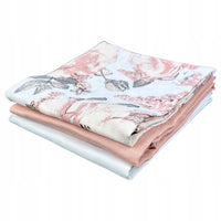 Pieluszki muślinowe duże Plumeri 3x 70×70 cm - większy rozmiar, komfort