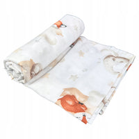 Pieluszka muślinowa duża OTULACZ 120×120 cm Pielucha muślin bawełna