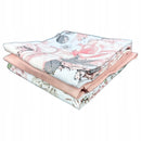 Pieluszki muślinowe duże Plumeri 3x 70×70 cm - większy rozmiar, komfort