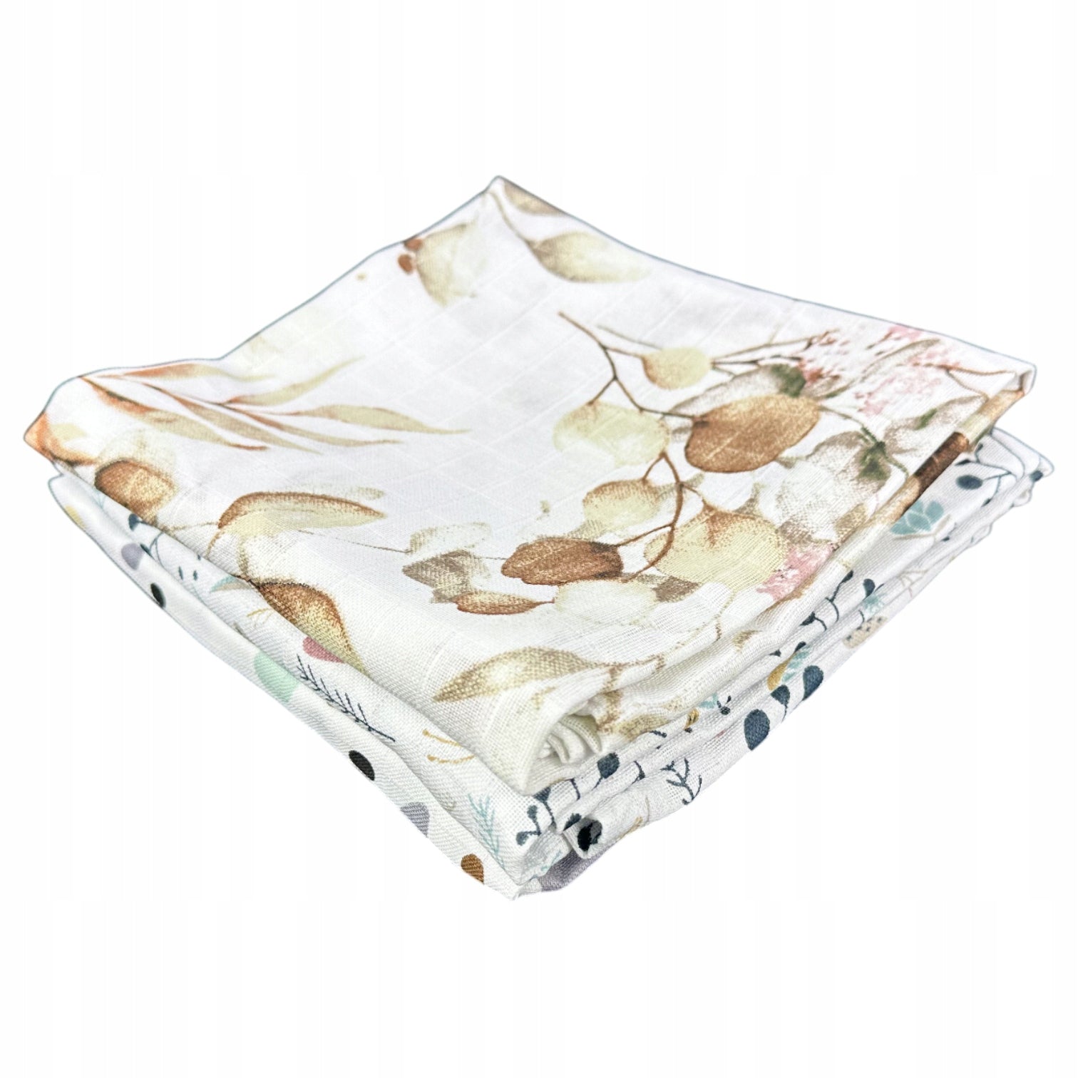 Pieluszki muślinowe duże Plumeri 3x 70×70 cm - większy rozmiar, komfort