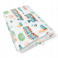 Plumeri Dwustronny Kocyk Minky dla Niemowląt , Kocyk do fotelika