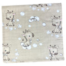 Pieluszka muślinowa duża OTULACZ 120×120 cm Pielucha muślin bawełna