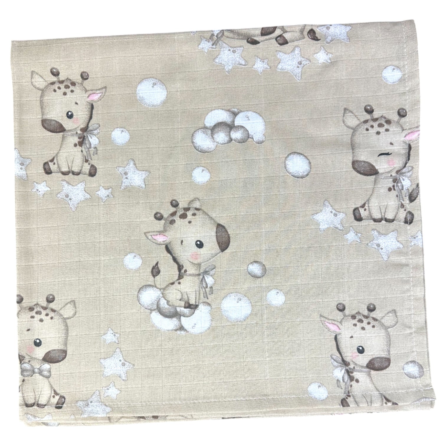 Pieluszka muślinowa duża OTULACZ 120×120 cm Pielucha muślin bawełna