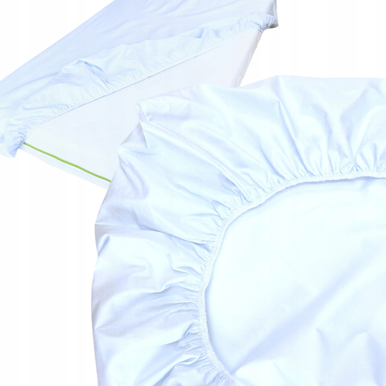 Prześcieradło do łóżeczka, 60x120 cm, wzór Błękitne | Plumeri