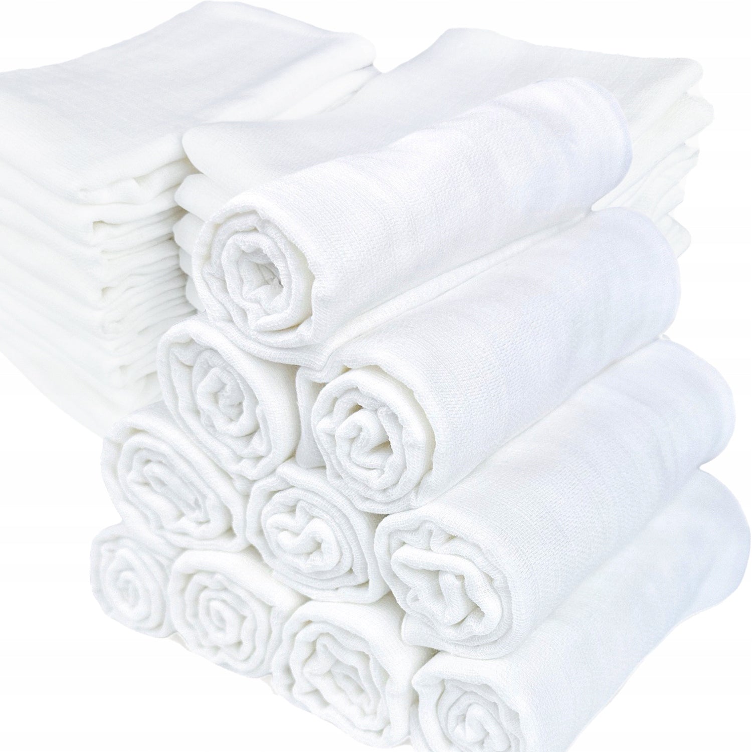 Pieluszki tetrowe, 10 szt., 70x80 cm, Tetrowe | Plumeri