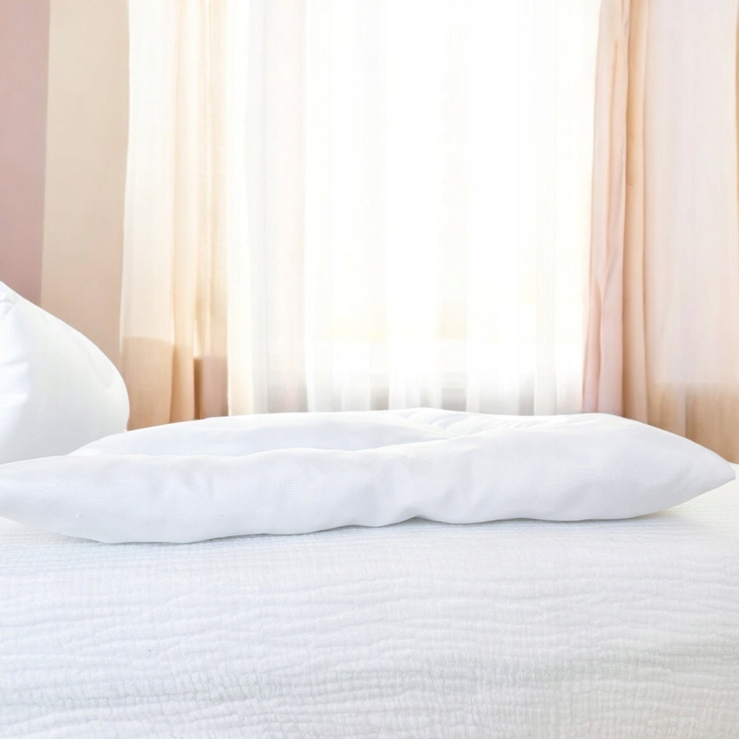 Całoroczny zestaw kołdra 100x135cm płaska poduszka 40x60cm antyalergiczne