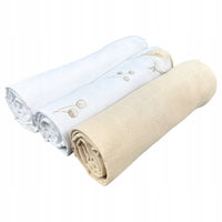 Pieluszki muślinowe duże Plumeri 3x 70×70 cm - większy rozmiar, komfort