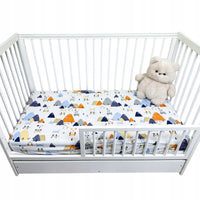 Prześcieradło z gumką 60x120 100% Bawełna przescieradlo do łóżeczka