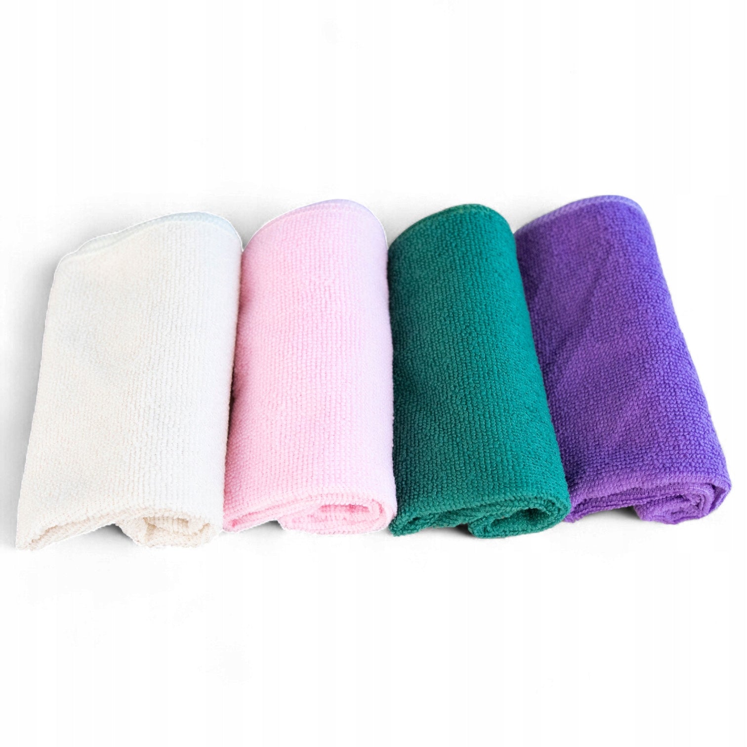 ŚCIERECZKI Z MIKROFIBRY 30CM X 30CM 4 KOLORY ZESTAW 4 SZTUK