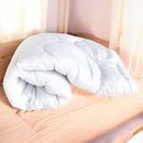 Całoroczny zestaw kołdra 90x120cm płaska poduszka 40x60cm antyalergiczne