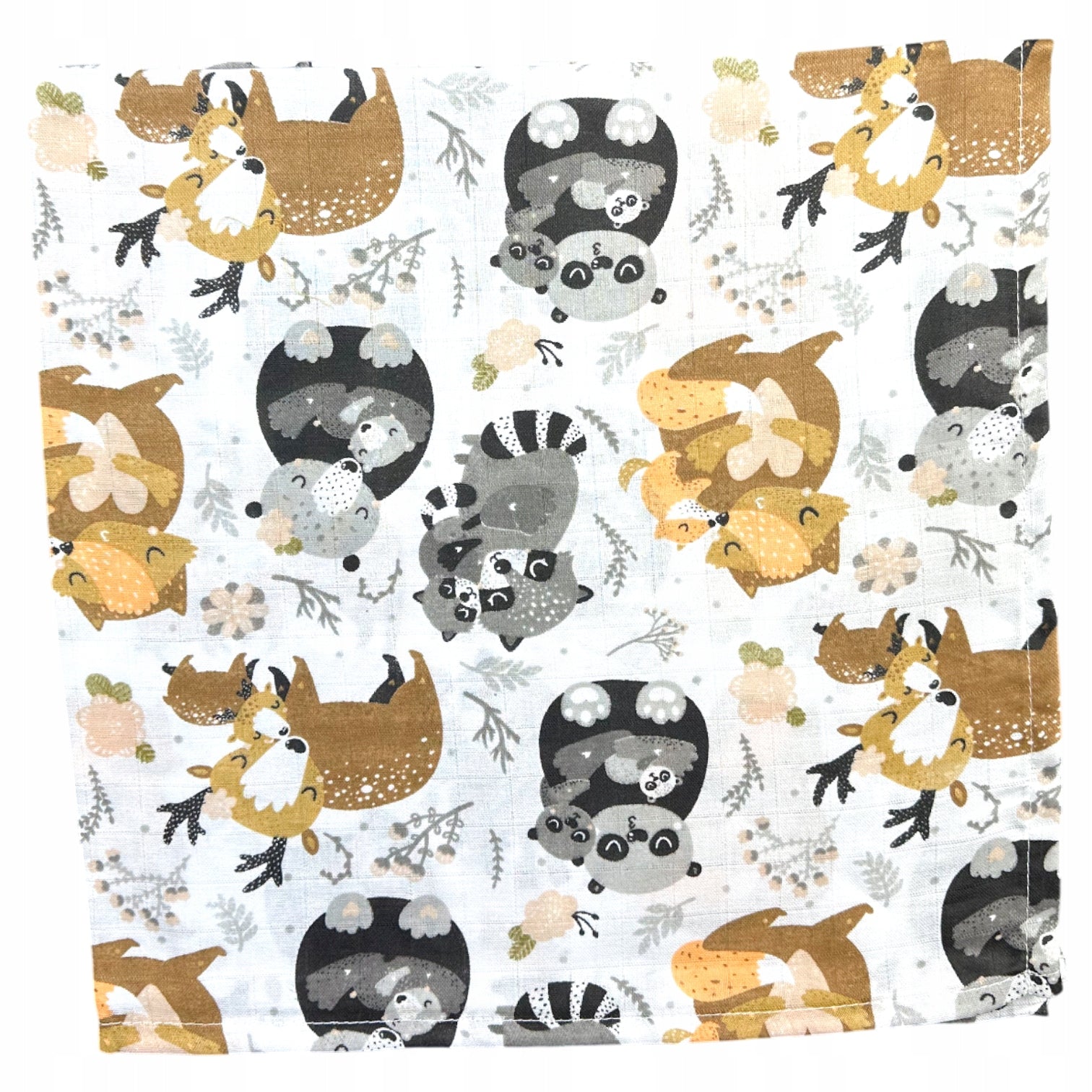 Pieluszki muślinowe duże Plumeri 1x 70×70 cm - większy rozmiar, komfort