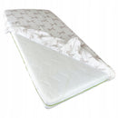 Prześcieradło muślinowe bawełna 60x120cm do łóżeczka niemowlęcego z gumką