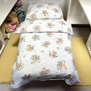 Pościel Bawełniana dla Dzieci 100x135+40x60 pościel do łóżeczka Plumeri