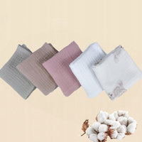 Plumeri Pieluszki muślinowe zestaw kolorów 10 szt. 30x30 cm