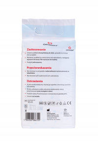 Podkłady chłonne na przewijak 60x40 Super chłonne białe delikatne 10szt