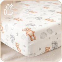 Prześcieradło z gumką 60x120 100% Bawełna przescieradlo do łóżeczka