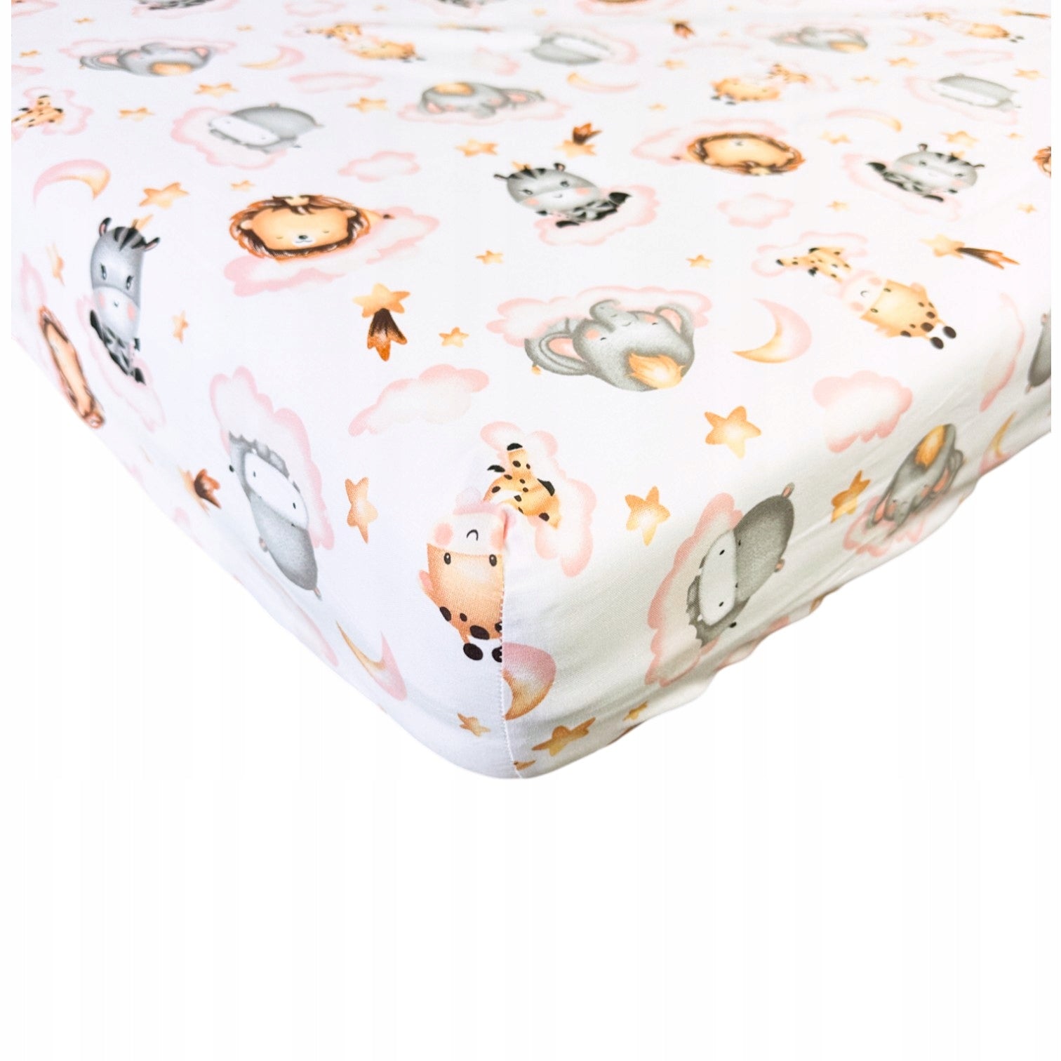 Prześcieradło z gumką 60x120 100% Bawełna przescieradlo do łóżeczka