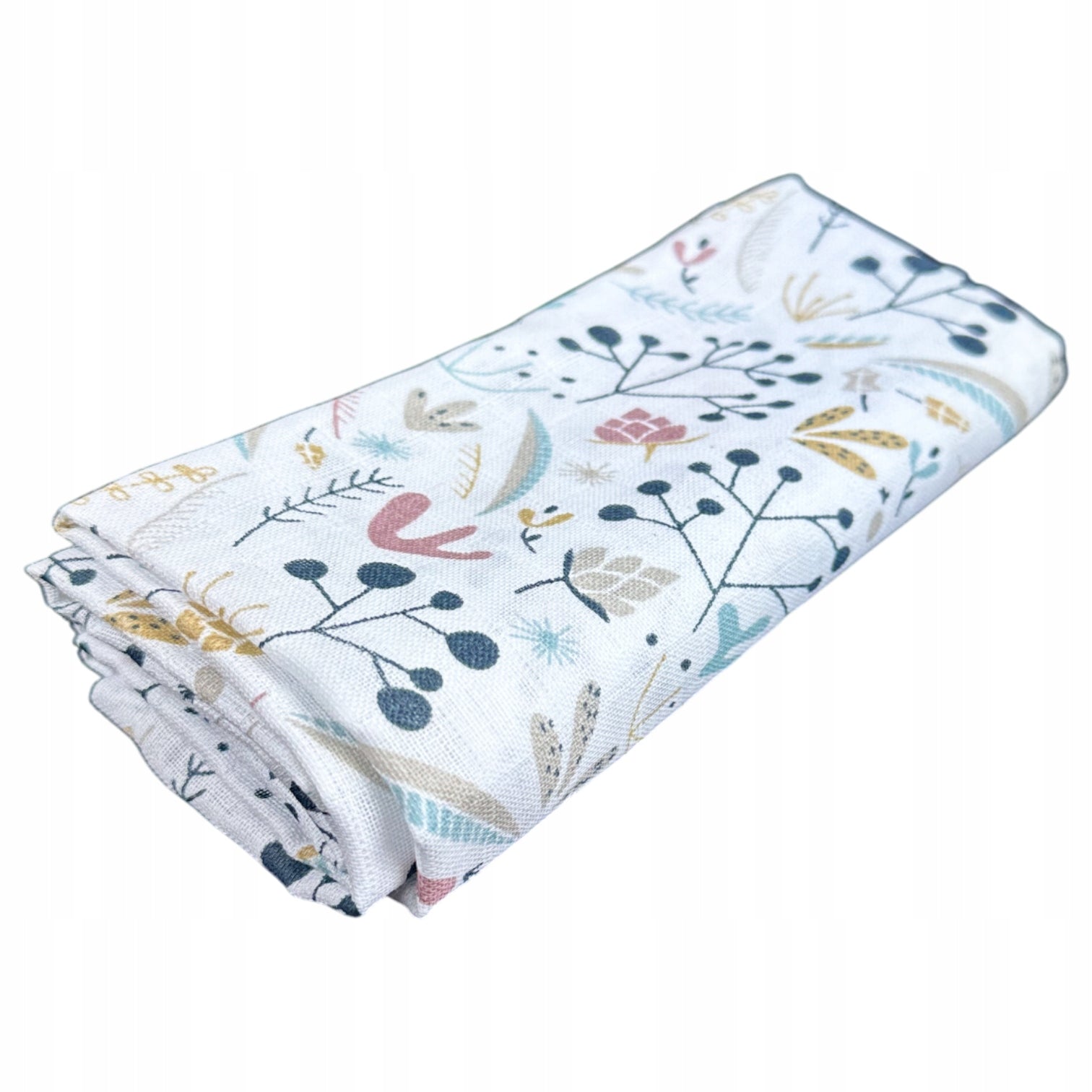 Pieluszki muślinowe duże Plumeri 1x 70×70 cm - większy rozmiar, komfort