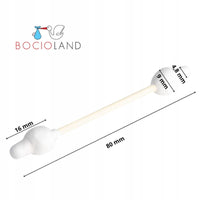 Patyczki do uszu Bocioland papierowe biodegradowalne dla dzieci 60 szt.