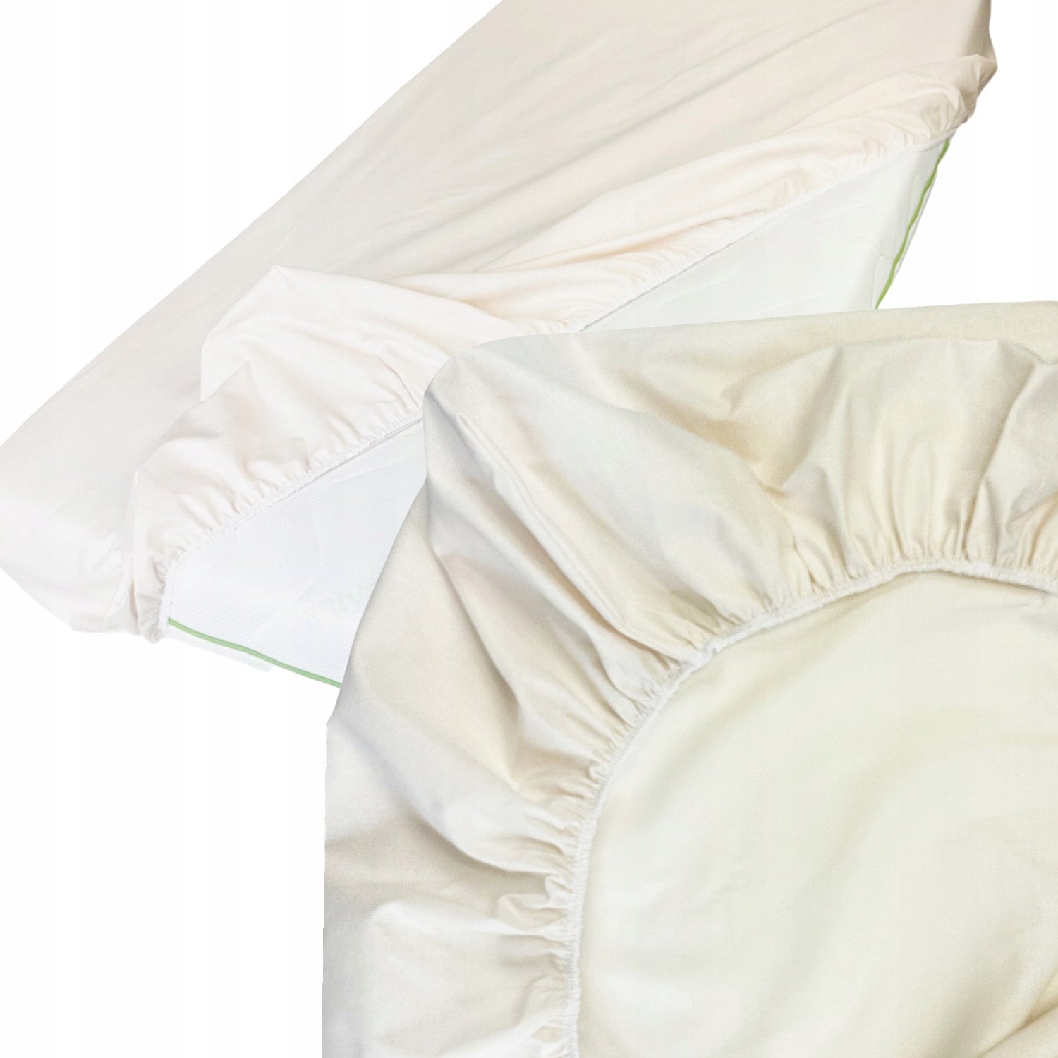 Prześcieradło do łóżeczka, 60x120 cm, wzór Beżowe | Plumeri