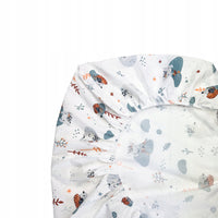 Prześcieradło z gumką 60x120 100% Bawełna przescieradlo do łóżeczka