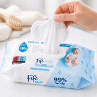 Chusteczki nawilżane Opharm FiFi Aqua, 18 × 80 szt.