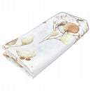 Pieluszki muślinowe duże Plumeri 1x 70×70 cm - większy rozmiar, komfort