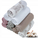 Plumeri Pieluszki muślinowe zestaw kolorów 10 szt. 30x30 cm