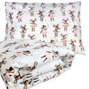 Pościel Bawełniana dla Dzieci 90x120+40x60 pościel do łóżeczka Plumeri