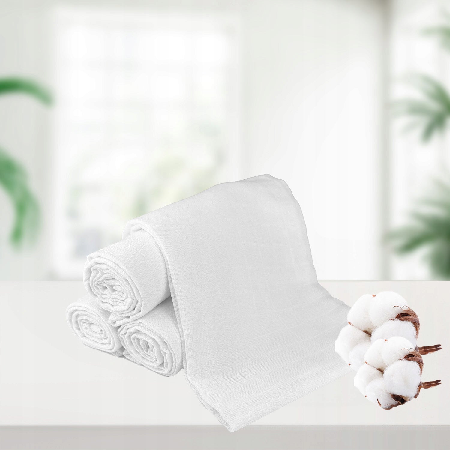 Plumeri Pielucha Muślinowa pieluszki muślinowe 3szt 70x70