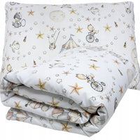 Pościel Bawełniana dla Dzieci 100x135+40x60 pościel do łóżeczka Plumeri