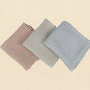 Plumeri Pieluszki muślinowe zestaw kolorów 3 szt. 70x70 cm