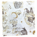 Pieluszki muślinowe duże Plumeri 3x 70×70 cm - większy rozmiar, komfort