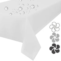 Obrus Biały plamoodporny klasyczny 140x350cm