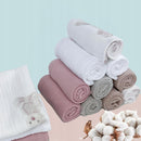 Plumeri Pieluszki muślinowe zestaw kolorów 10 szt. 30x30 cm