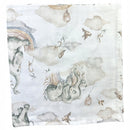 Pieluszki muślinowe duże Plumeri 1x 70×70 cm - większy rozmiar, komfort