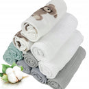 Plumeri Pieluszki muślinowe zestaw kolorów 10 szt. 30x30 cm