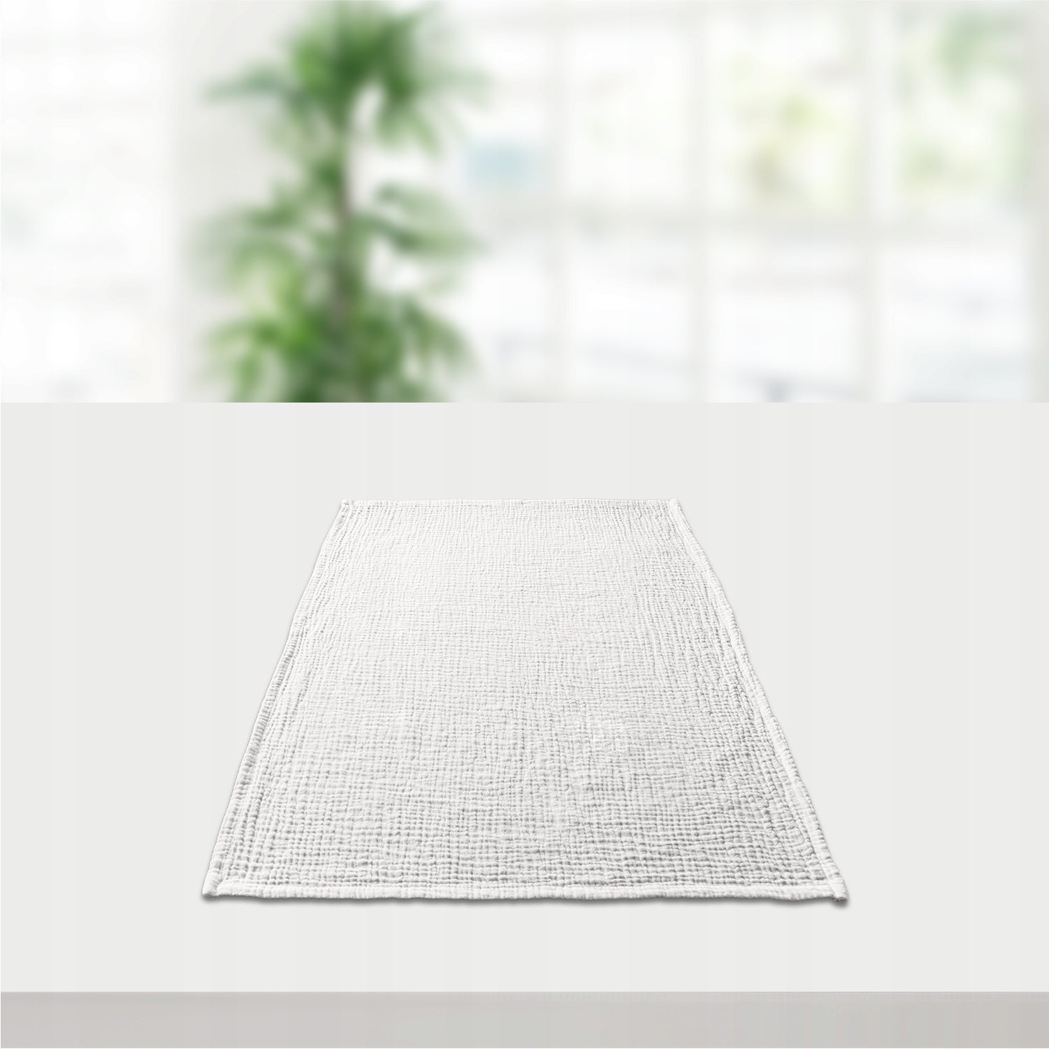 Plumeri Pieluszki muślinowe Białe 10 szt. 50x30 cm