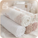 Plumeri Pieluszki muślinowe zestaw kolorów 5 szt. 70x70 cm