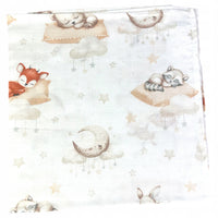 Pieluszka muślinowa duża OTULACZ 120×120 cm Pielucha muślin bawełna