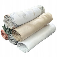 Pieluszki muślinowe duże Plumeri 6x 70×70 cm - większy rozmiar, komfort