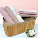 Plumeri Pieluszki muślinowe zestaw kolorów 3 szt. 70x70 cm