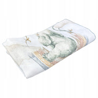 Pieluszki muślinowe duże Plumeri 1x 70×70 cm - większy rozmiar, komfort