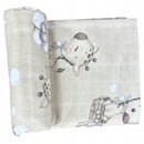 Pieluszka muślinowa duża OTULACZ 120×120 cm Pielucha muślin bawełna